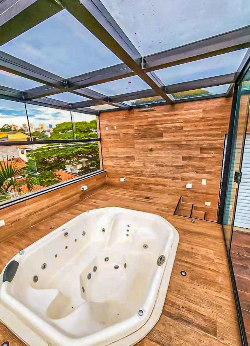 Cobertura Triplex De Luxo Com Jacuzzi Villa เซาเปาโล ภายนอก รูปภาพ
